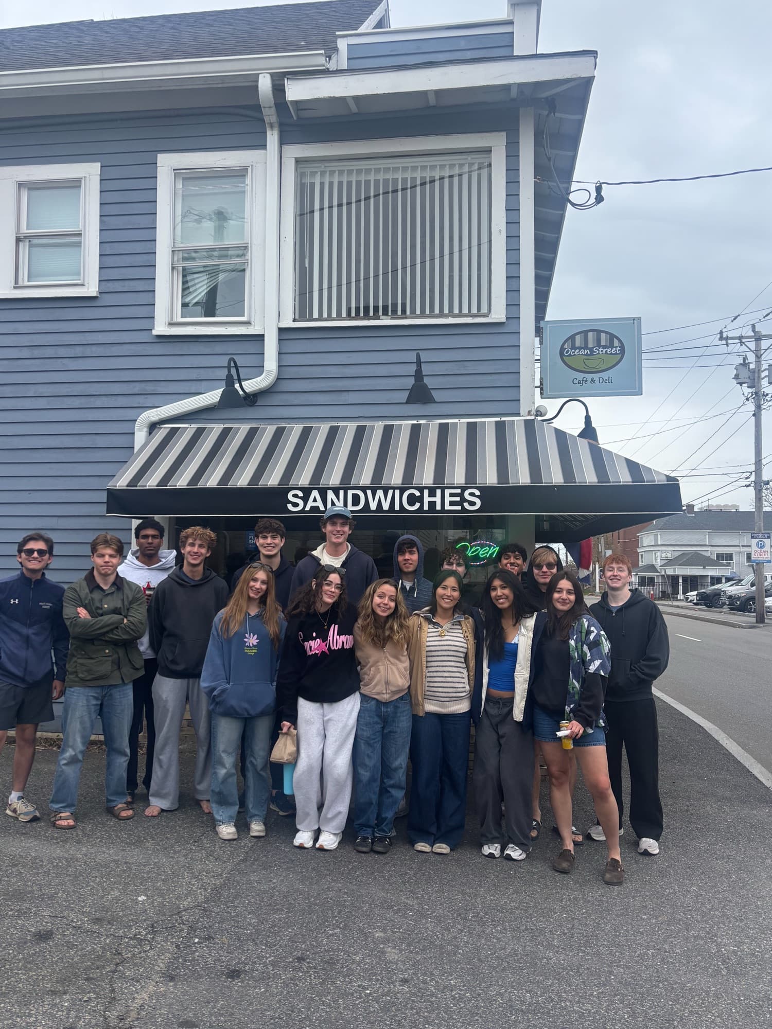 The group on Cape Cod