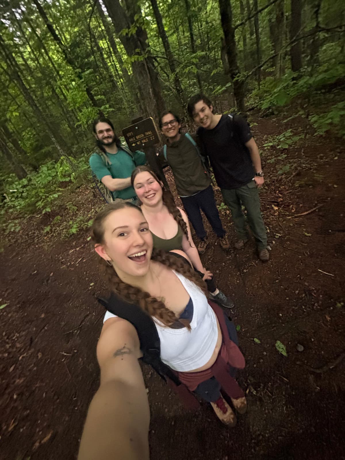 BU Outing Club members on a recent trip