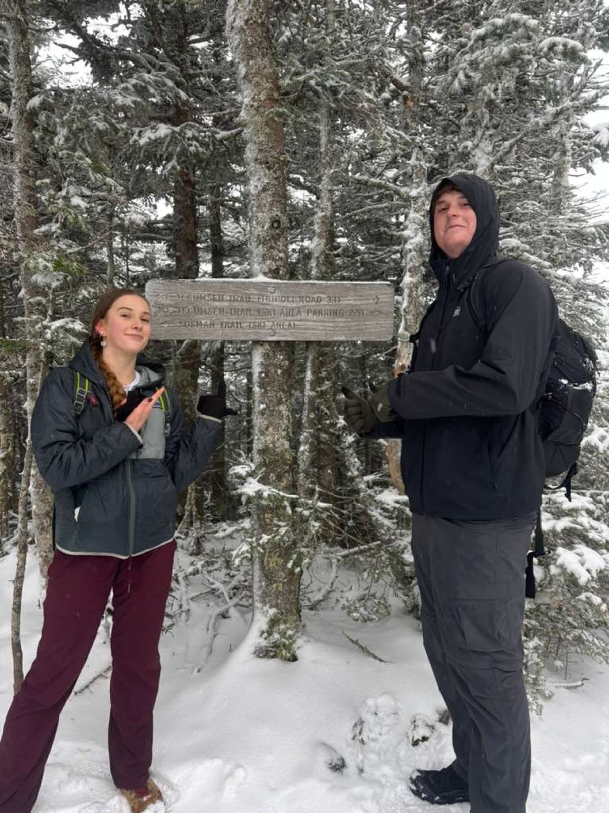 BU Outing Club members on a recent trip
