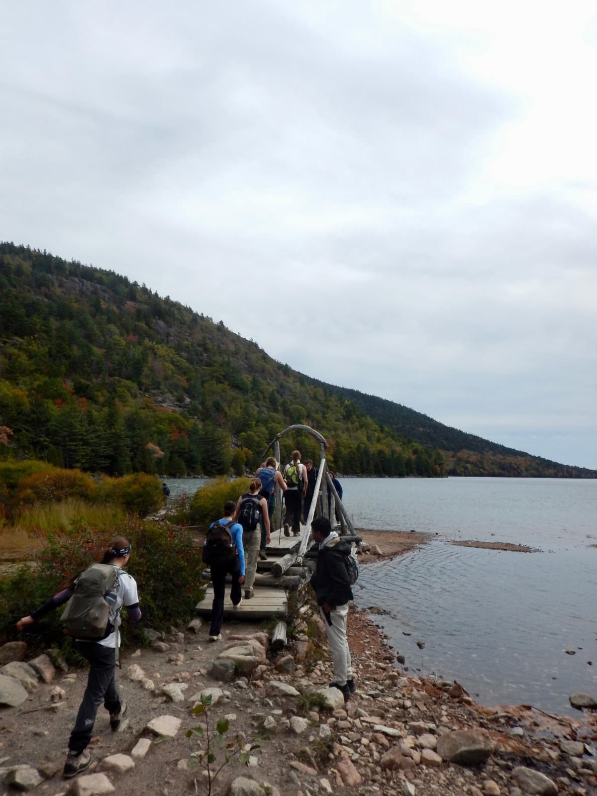 BU Outing Club members on a recent trip