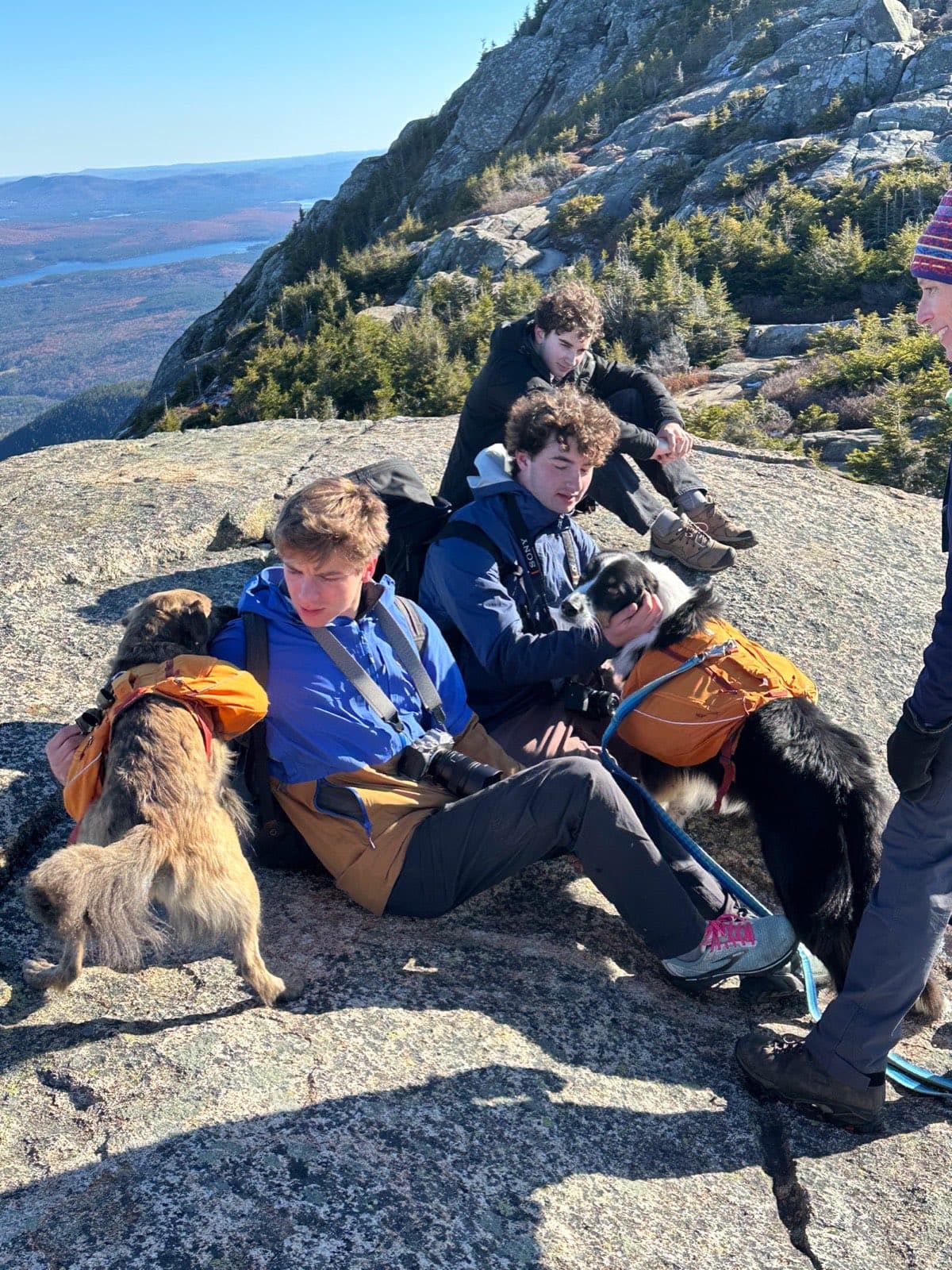 BU Outing Club members on a recent trip
