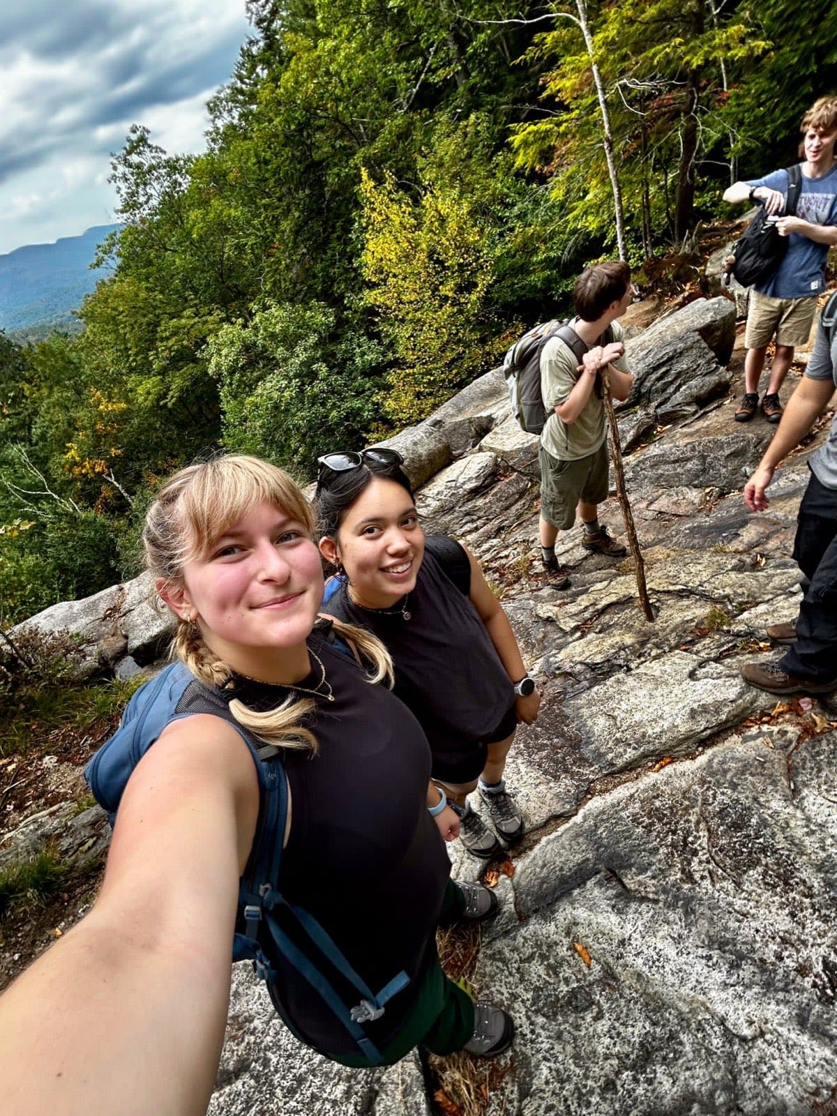 BU Outing Club members on a recent trip