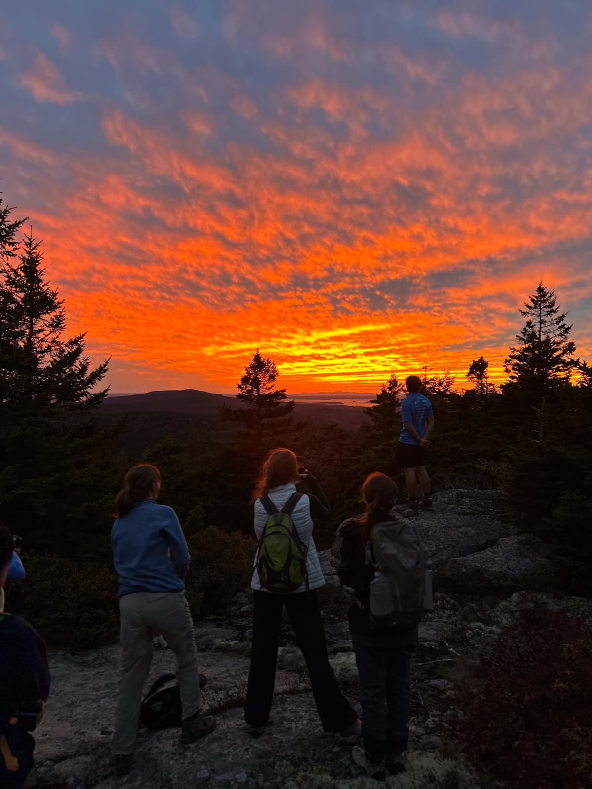 BU Outing Club members on a recent trip