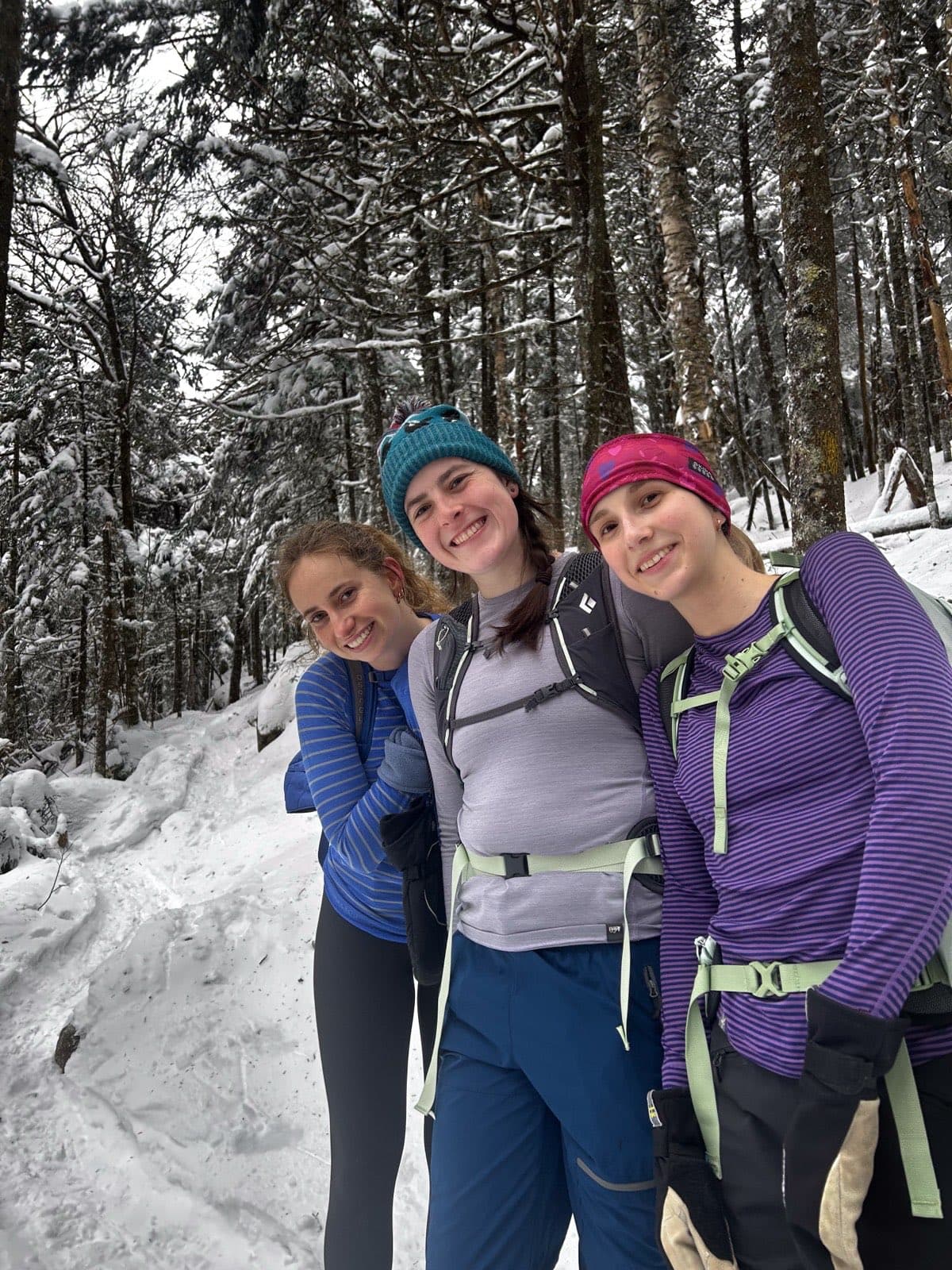 BU Outing Club members on a recent trip